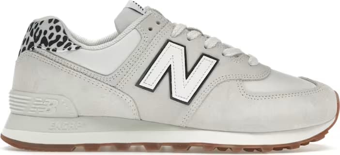 New Balance 574 Reflection White Leopard (Women's)