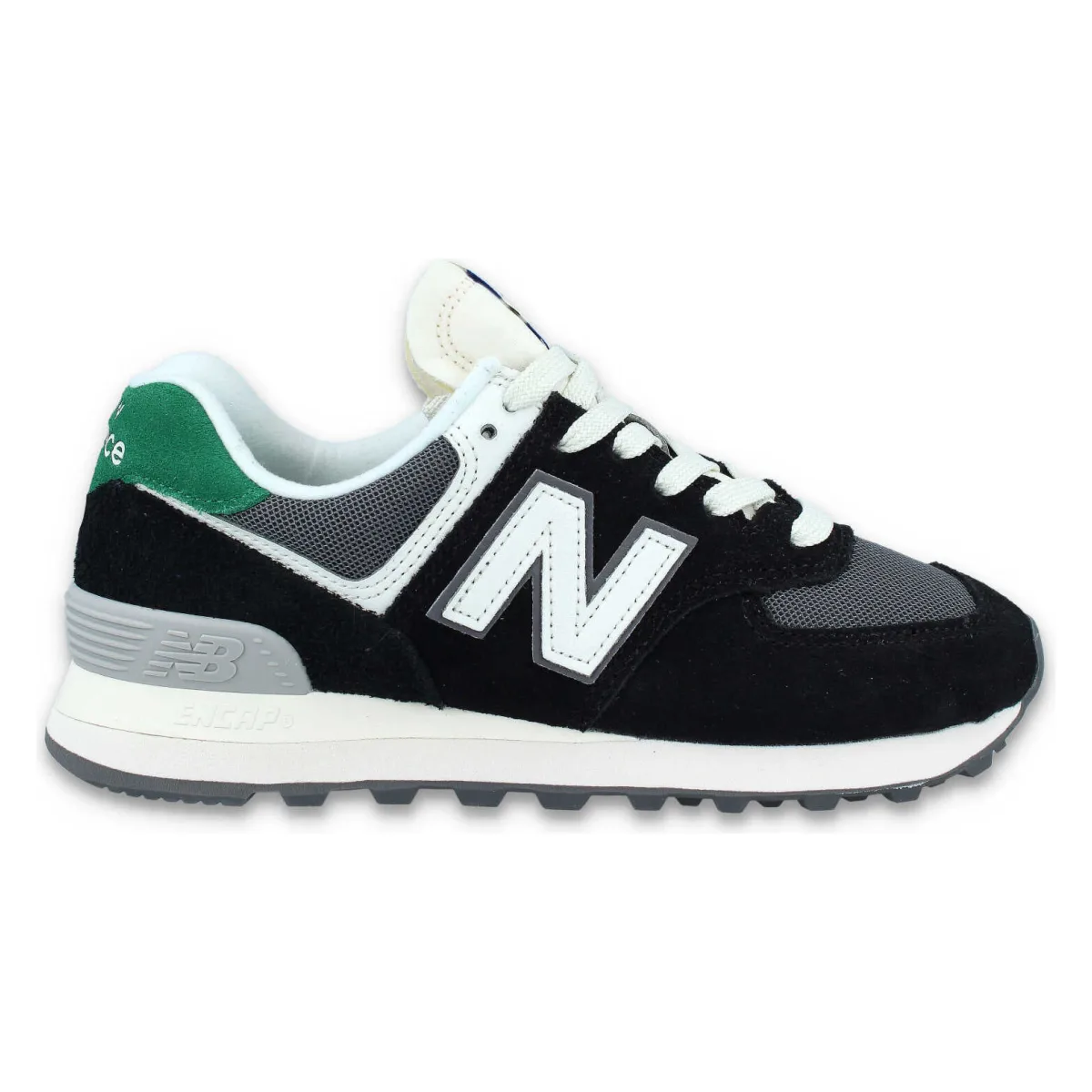 New Balance 574 Black Classic Pine (Women's)