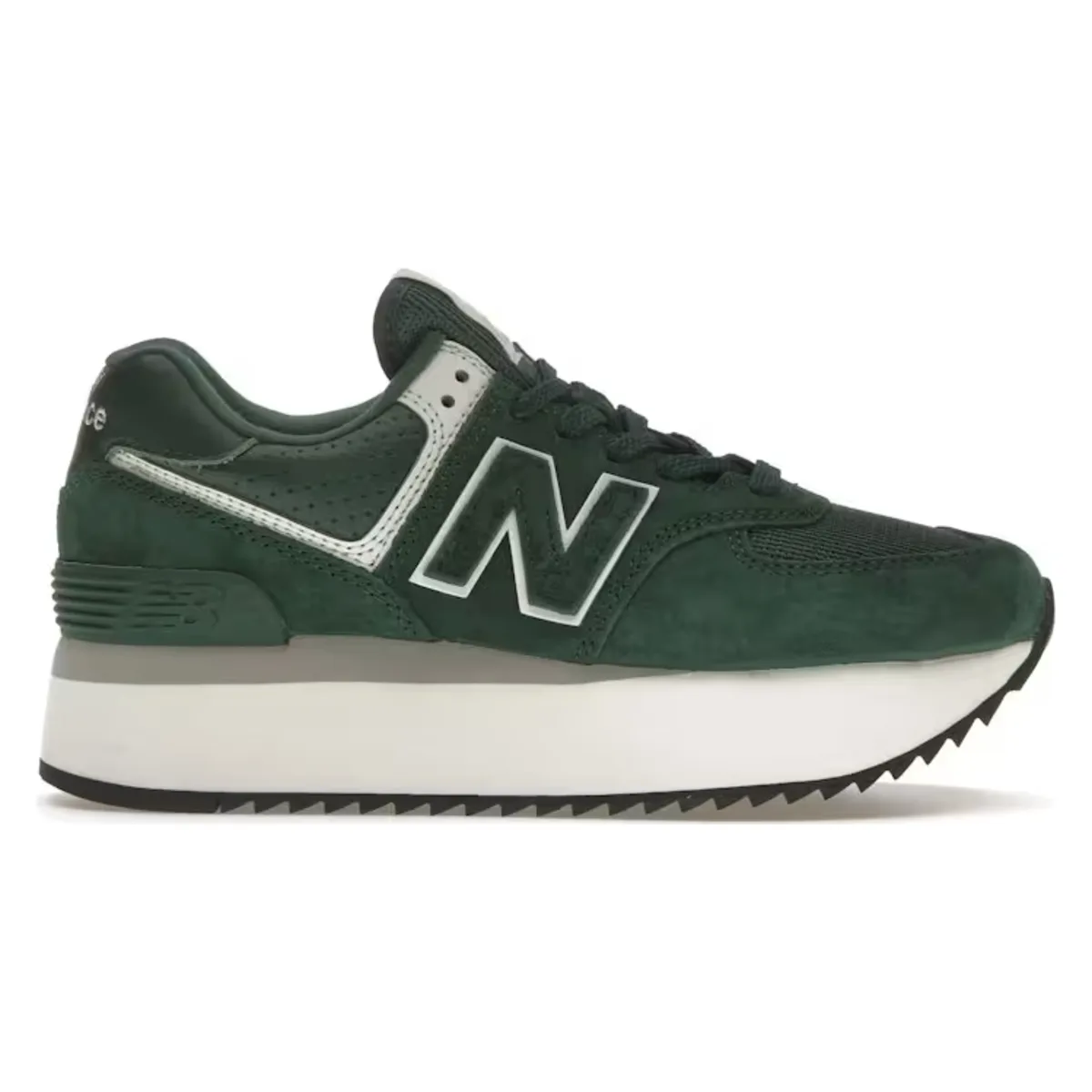 New Balance 574 Plus Acidic Green (Women's)