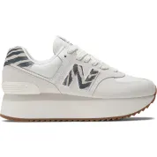 New Balance 574 Plus Sea Salt Animal Print (Women's)