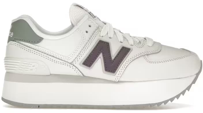New Balance 574 White Nori Pink (Women's)