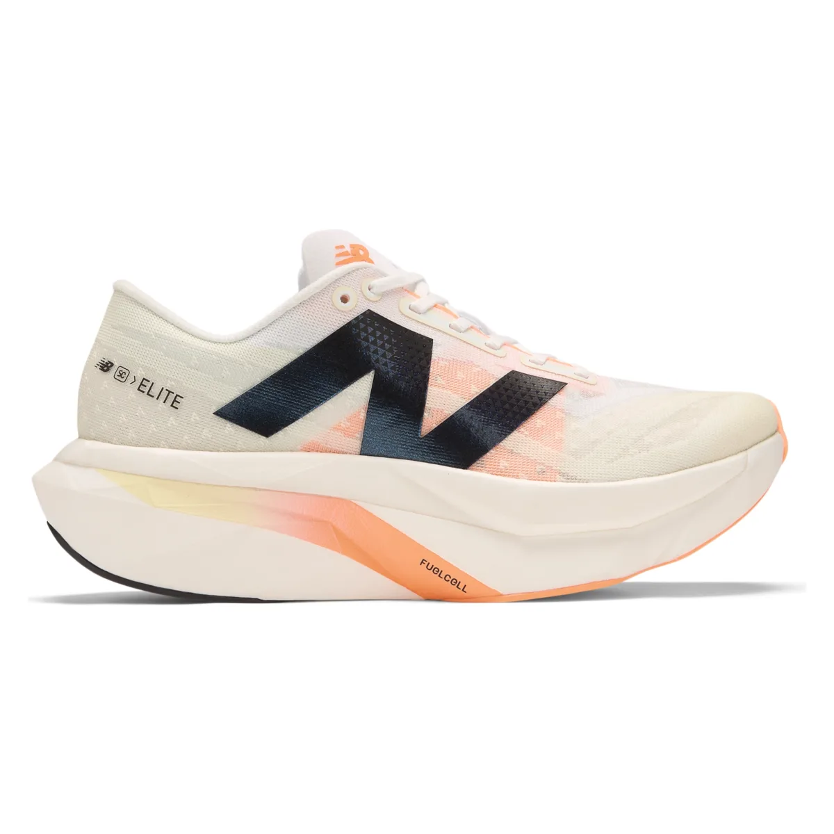 New Balance FuelCell SuperComp Elite v4 White Angora Hot Mango (Women's)