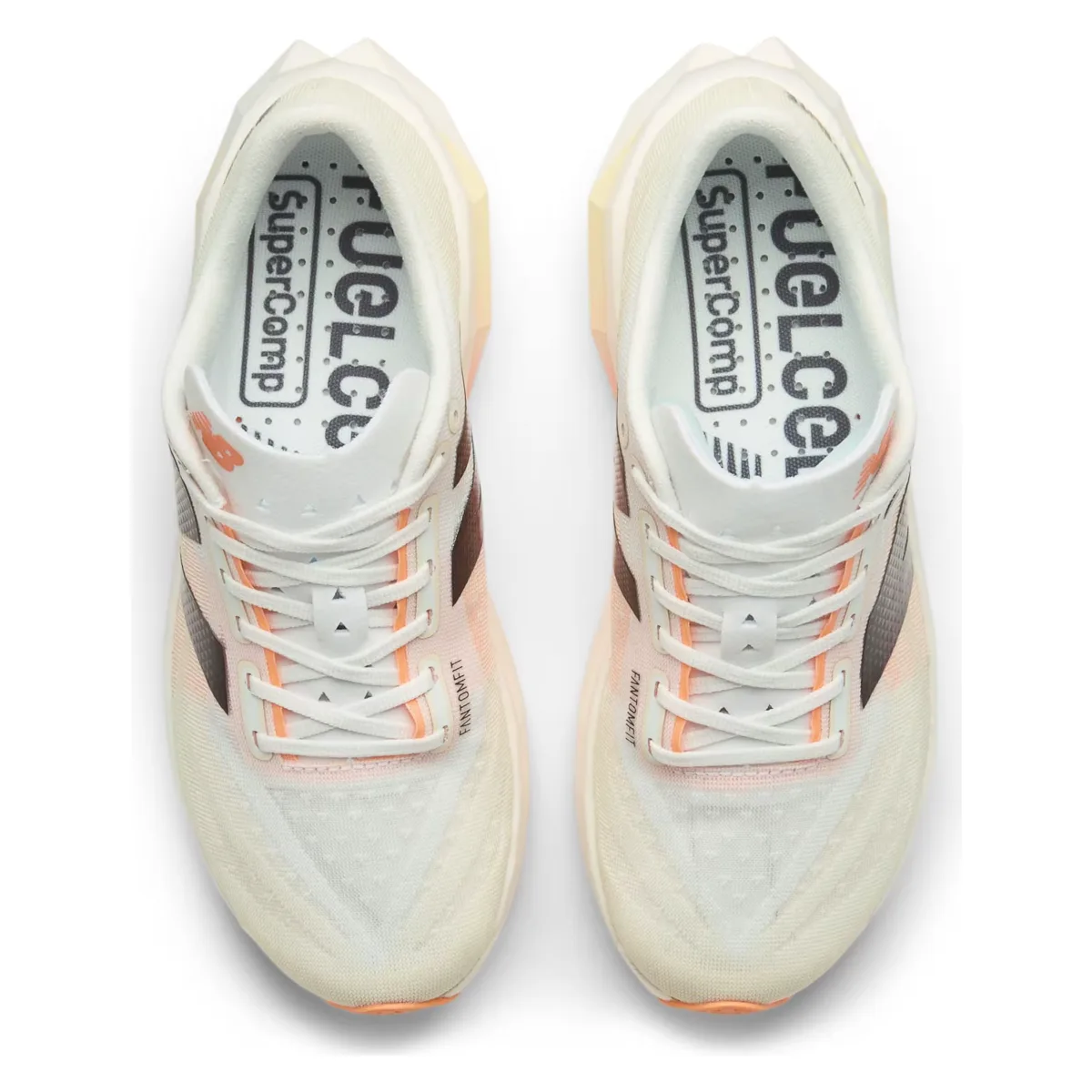 New Balance FuelCell SuperComp Elite v4 White Angora Hot Mango (Women's)