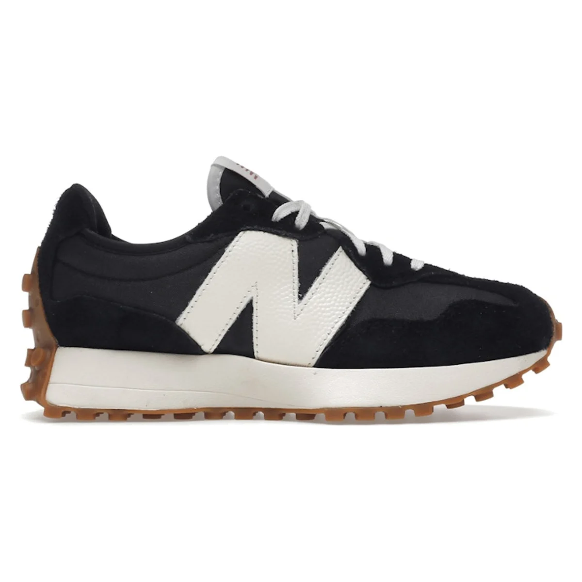 New Balance 327 Black White Gum (Women's)