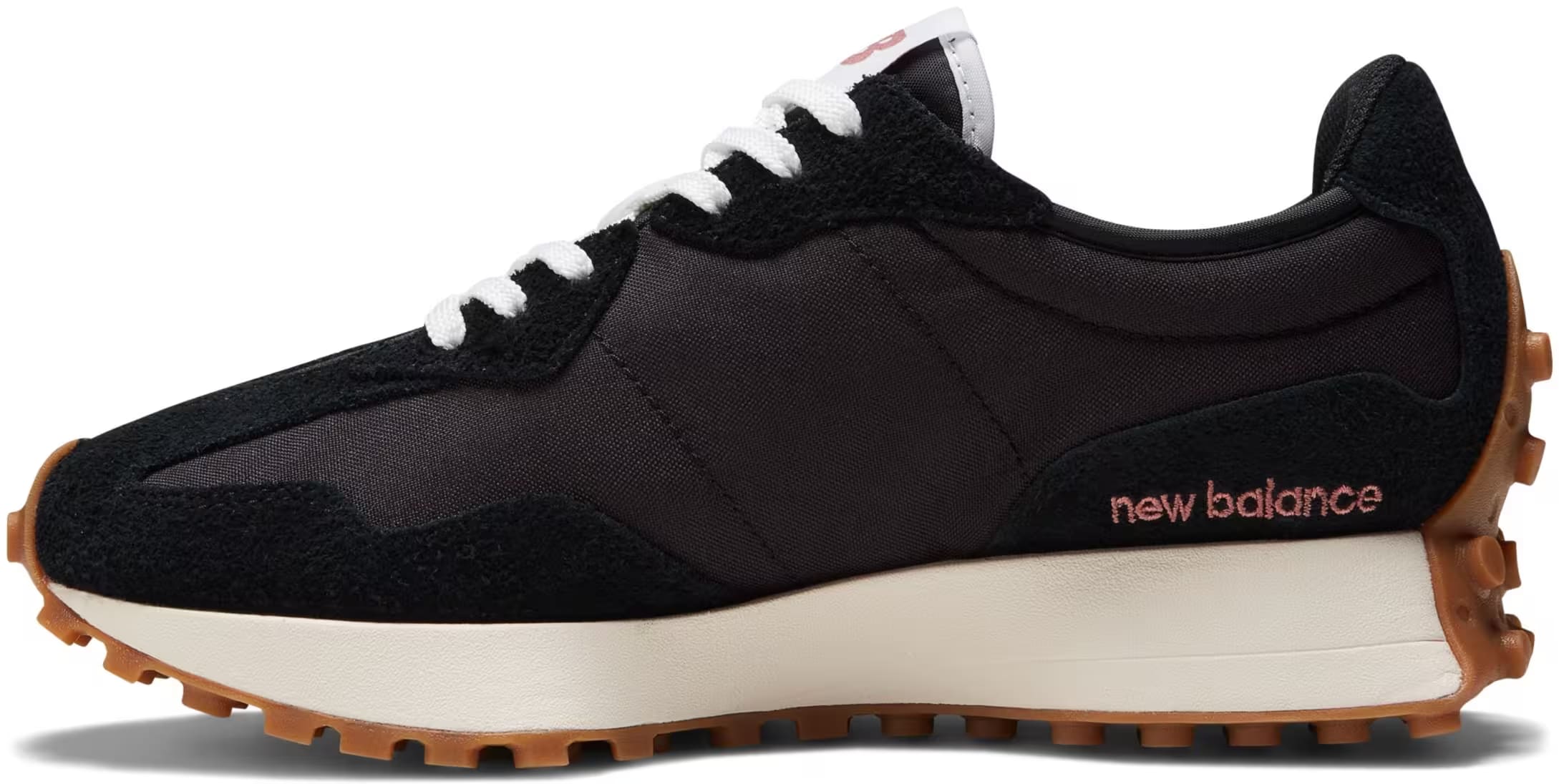 New Balance 327 Black White Gum (Women's)
