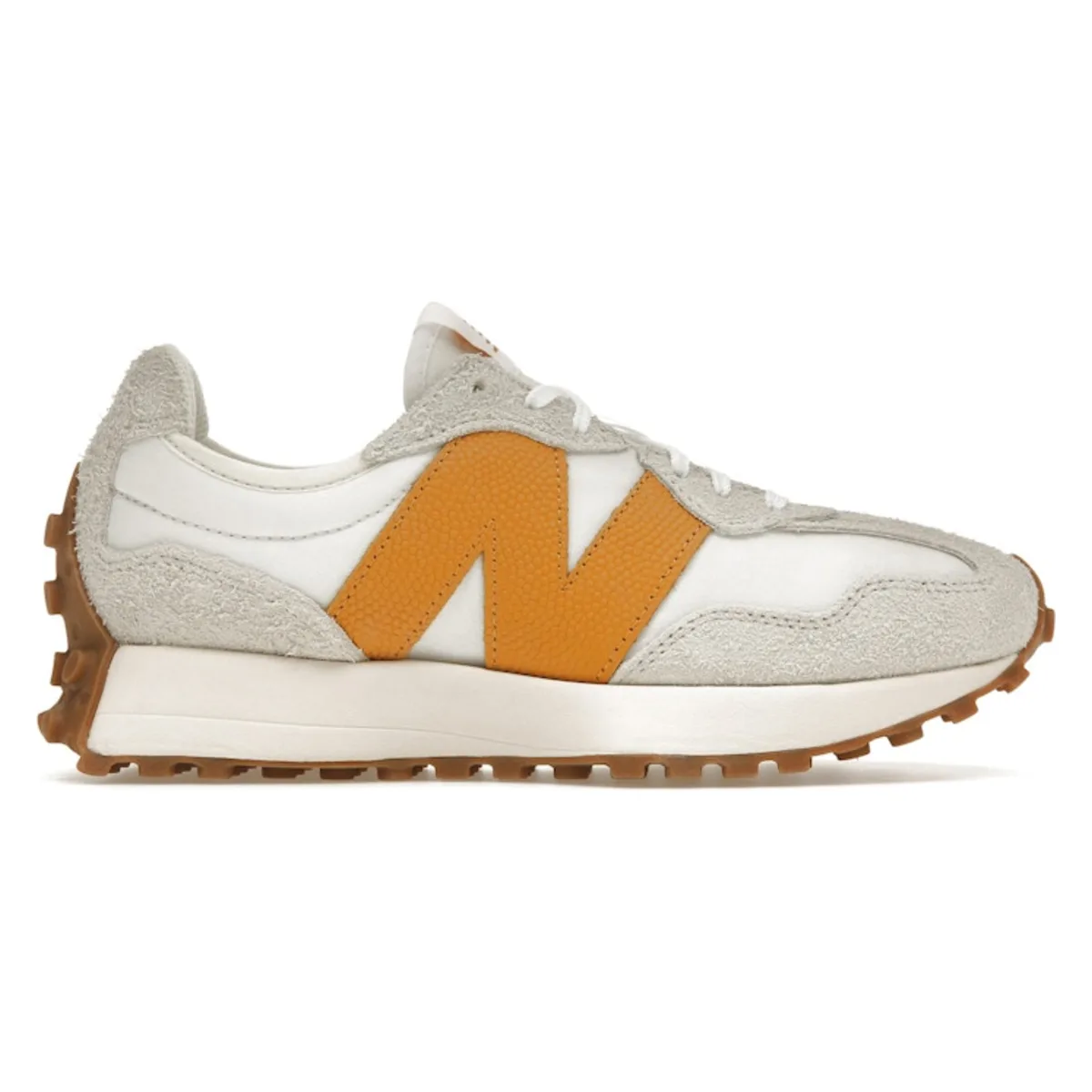 New Balance 327 Sea Salt Golden Hour Gum (Women's)