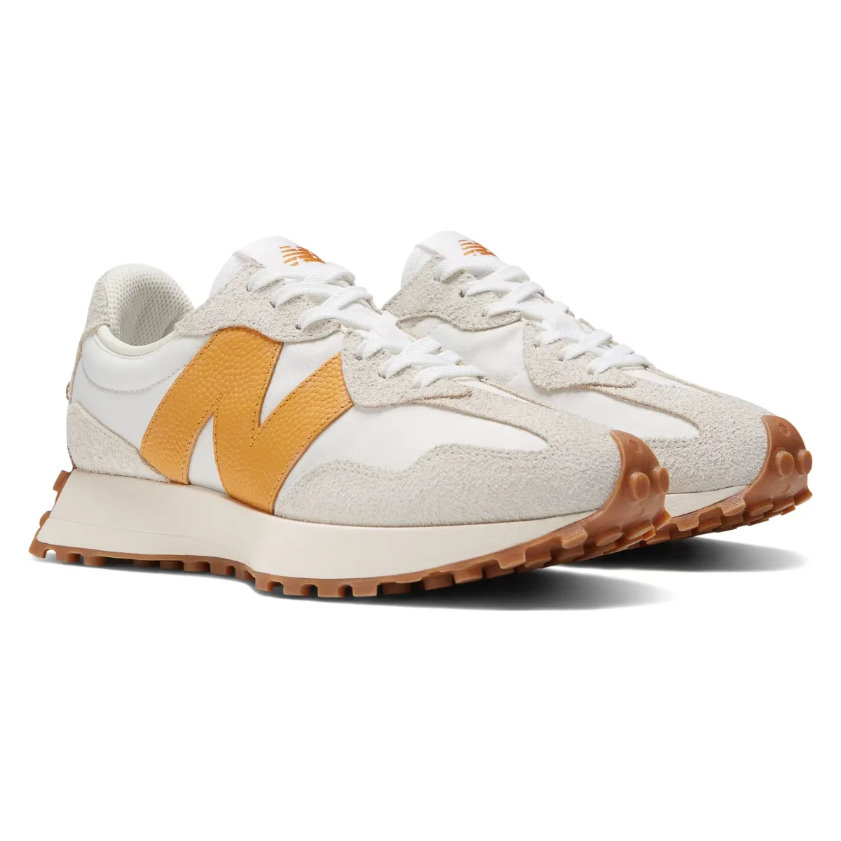 New Balance 327 Sea Salt Golden Hour Gum (Women's)