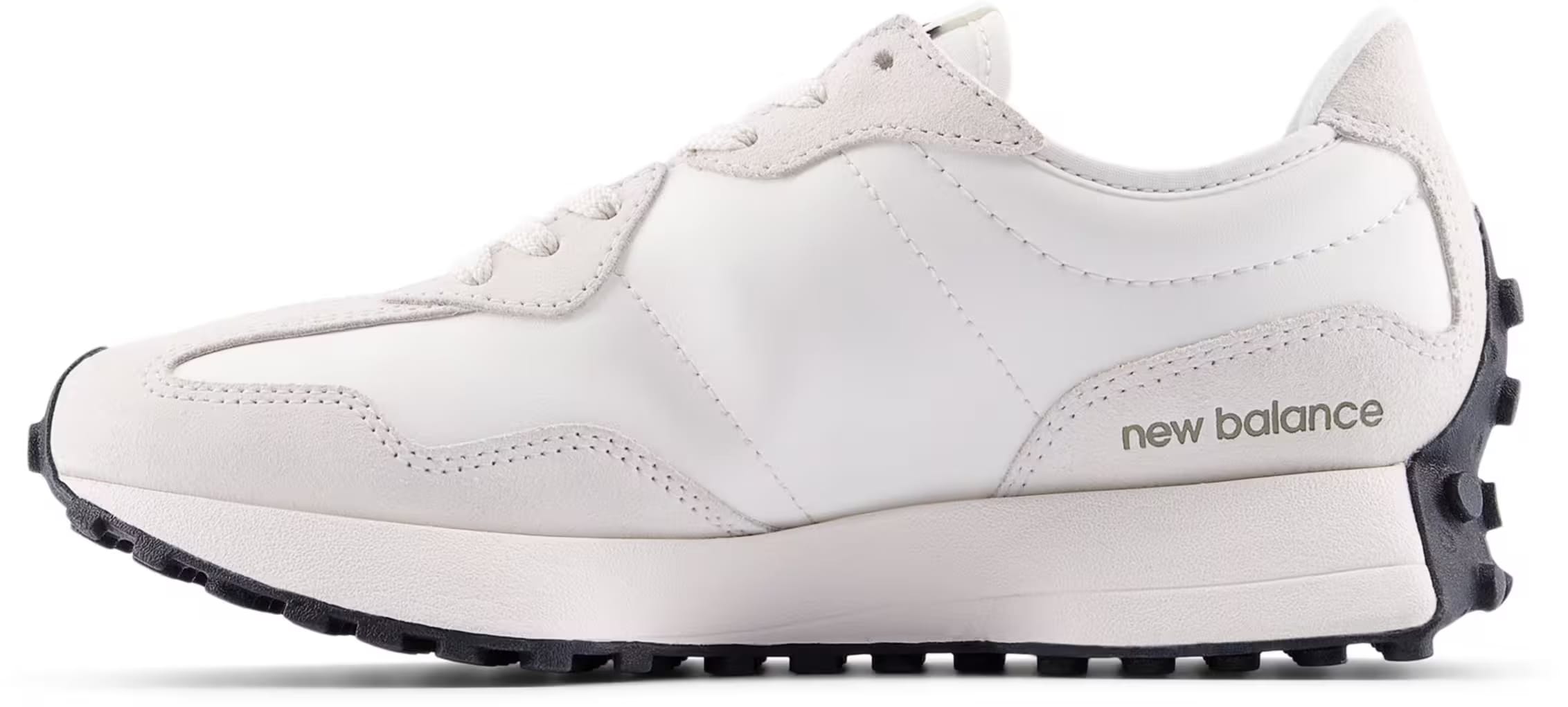 New Balance 327 White Dark Green (Women's)