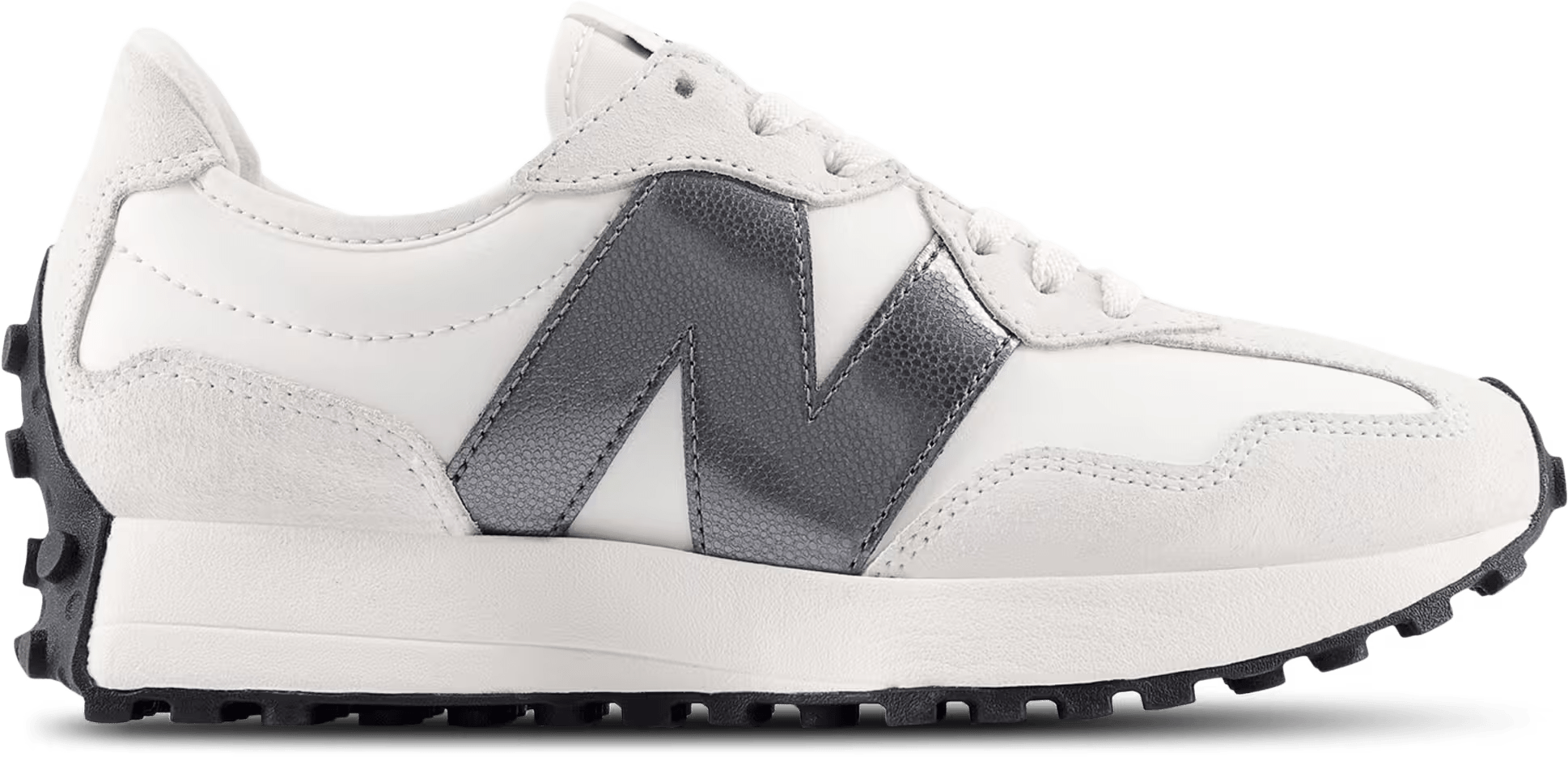New Balance 327 White Dark Grey (Women's)
