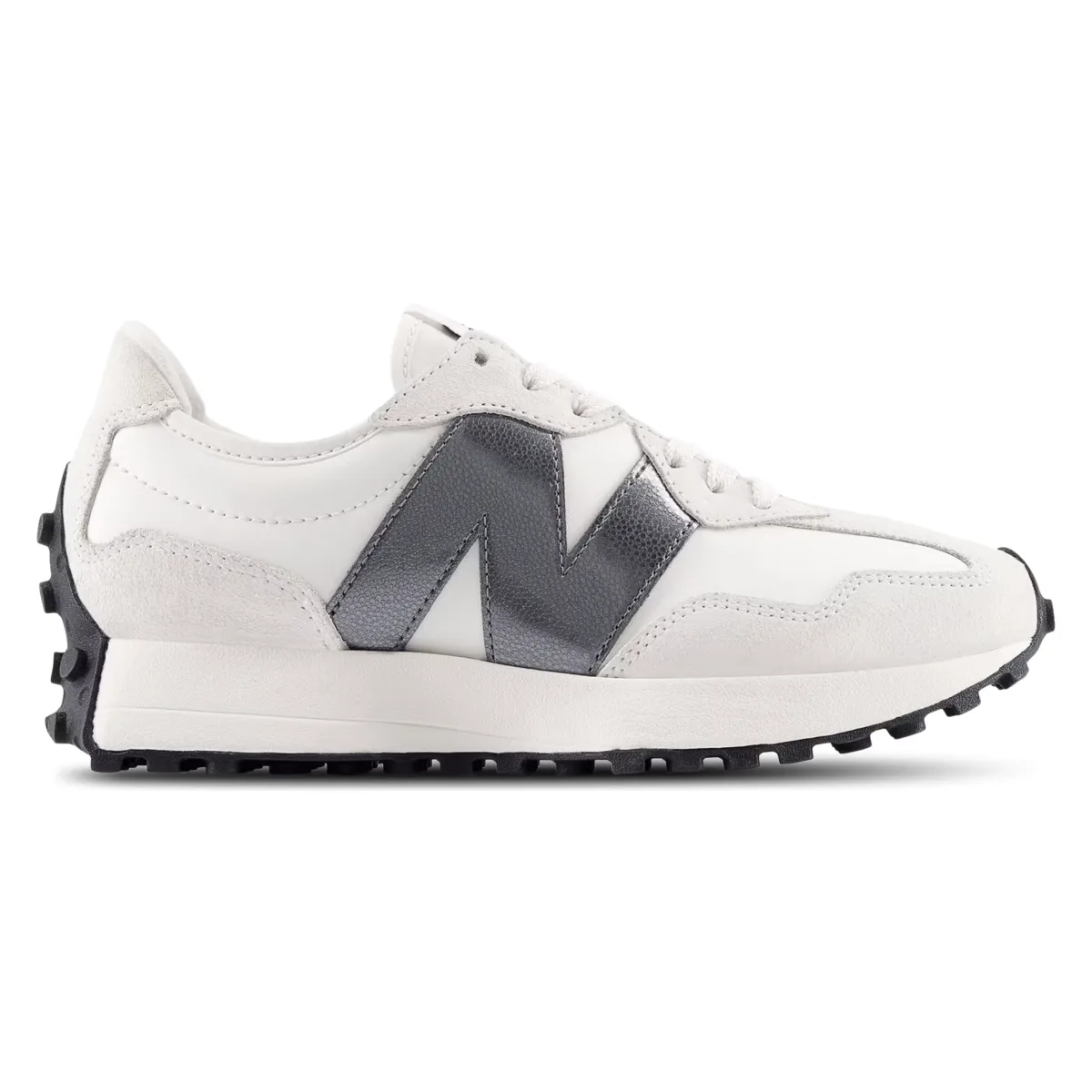 New Balance 327 White Dark Grey (Women's)