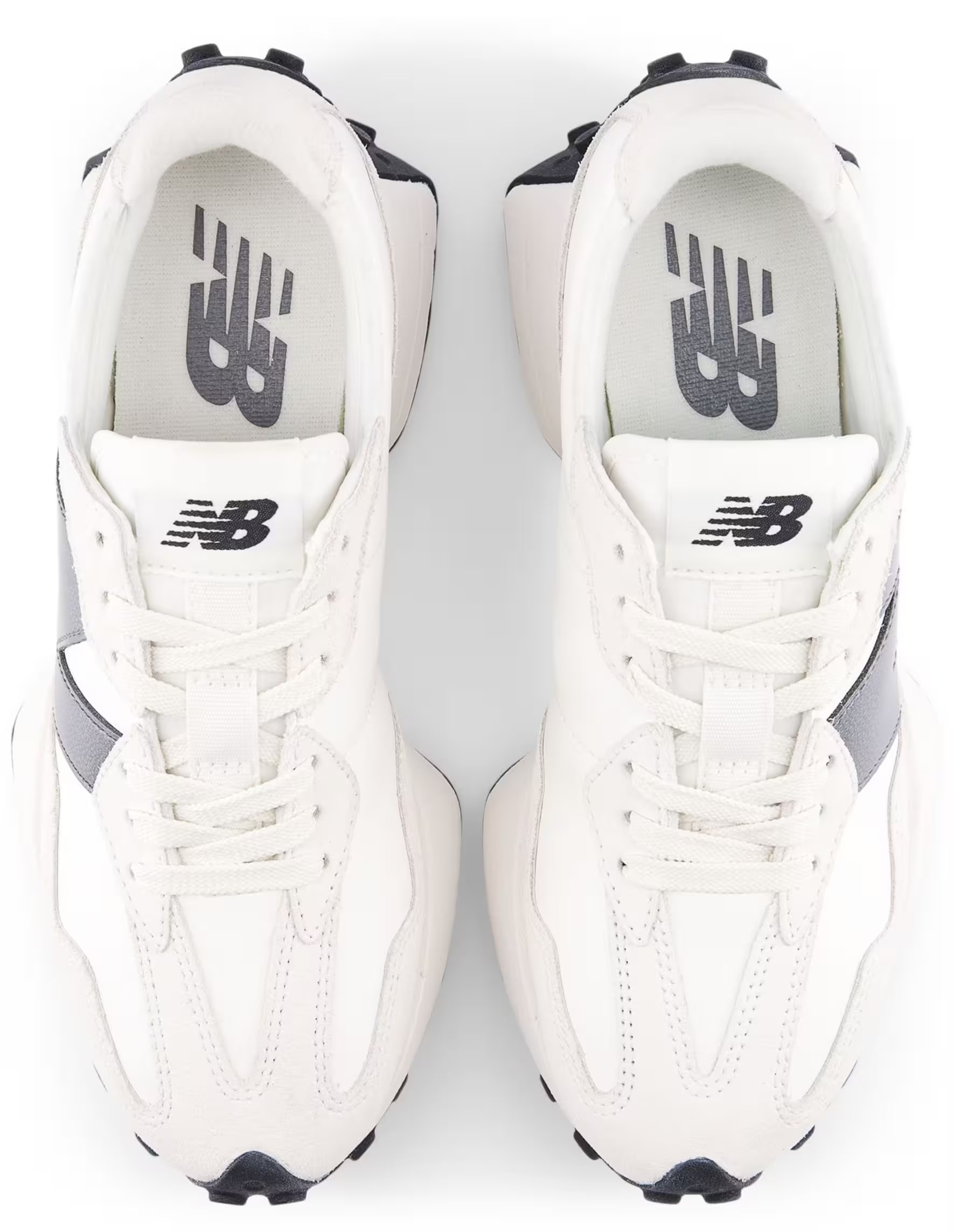 New Balance 327 White Dark Grey (Women's)