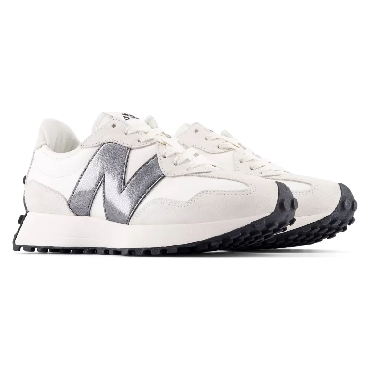 New Balance 327 White Dark Grey (Women's)