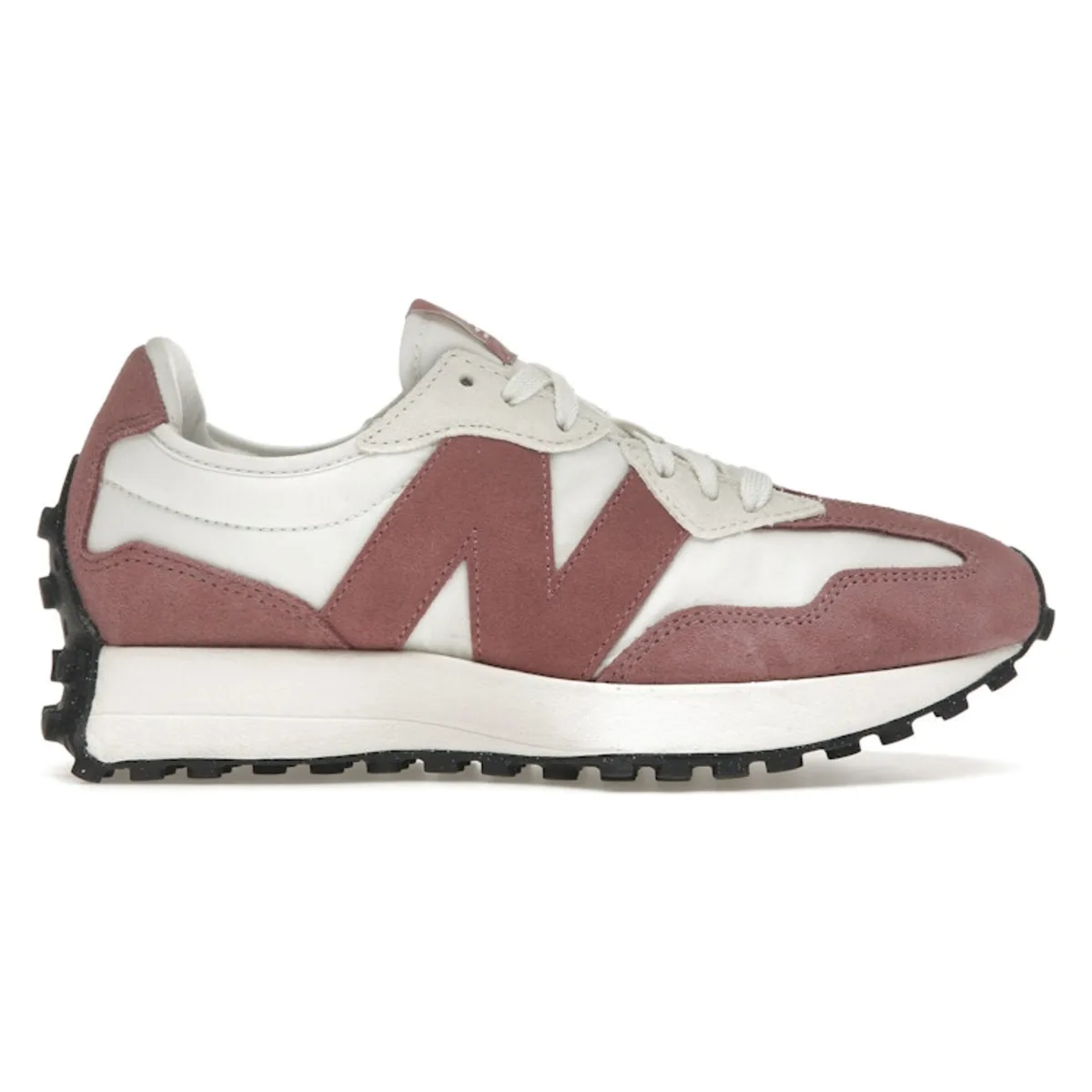 New Balance 327 Pink White Suede (Women's)
