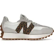 New Balance 327 Sea Salt Phantom Leopard Print Workwear (Women's)