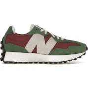 New Balance 327 Dark Green Red