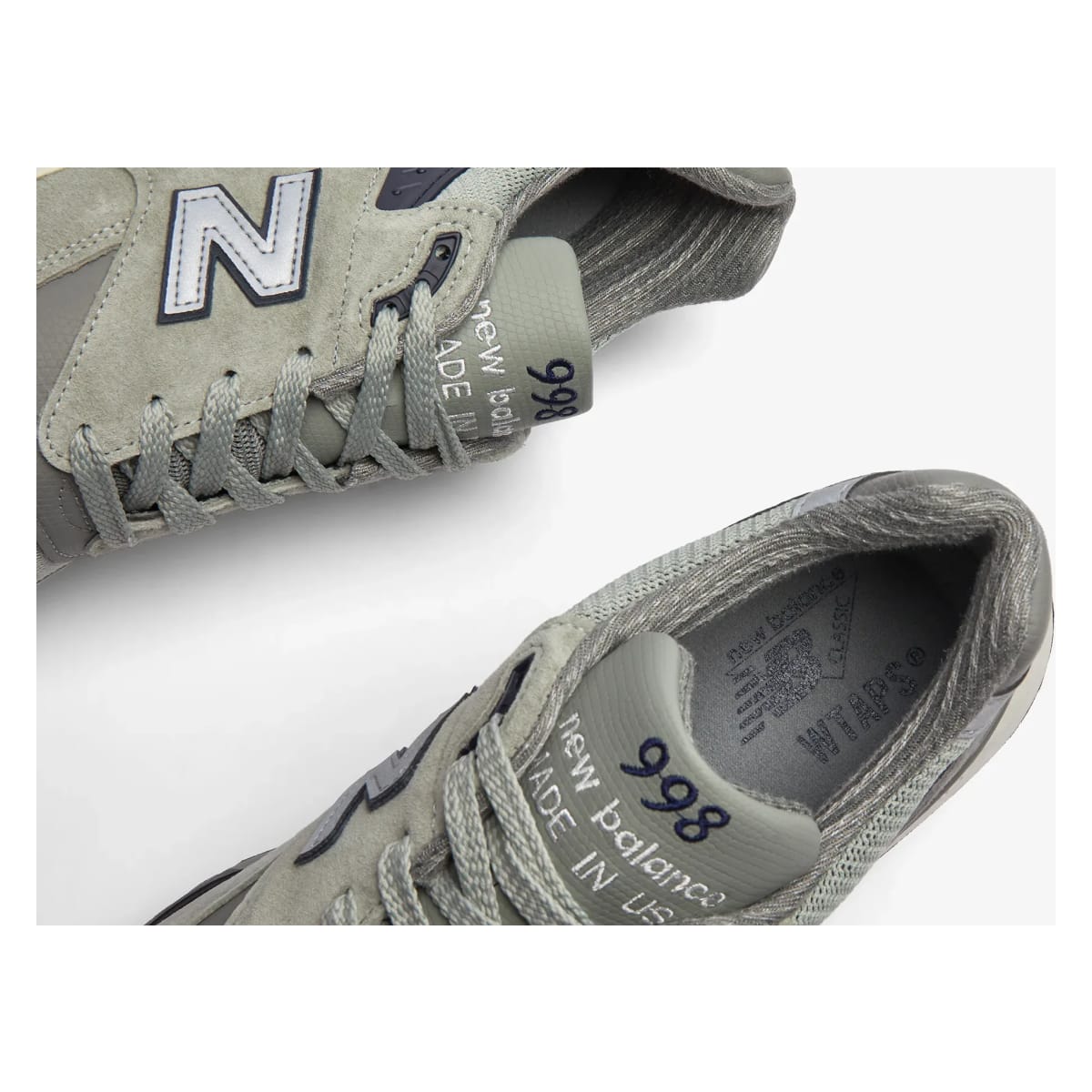 WTAPS x New Balance Made In USA 998 Grey U998WT Sneaker Squad