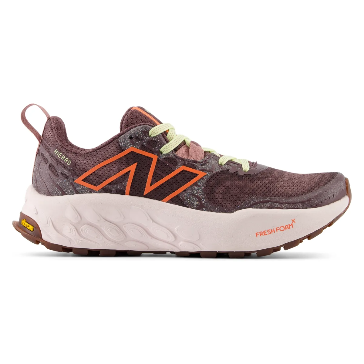 New Balance Fresh Foam X Hierro v8 Licorice Gulf Red Pink Granite (Women's)