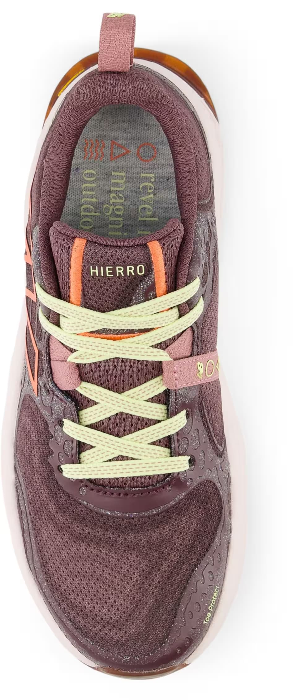 New Balance Fresh Foam X Hierro v8 Licorice Gulf Red Pink Granite (Women's)