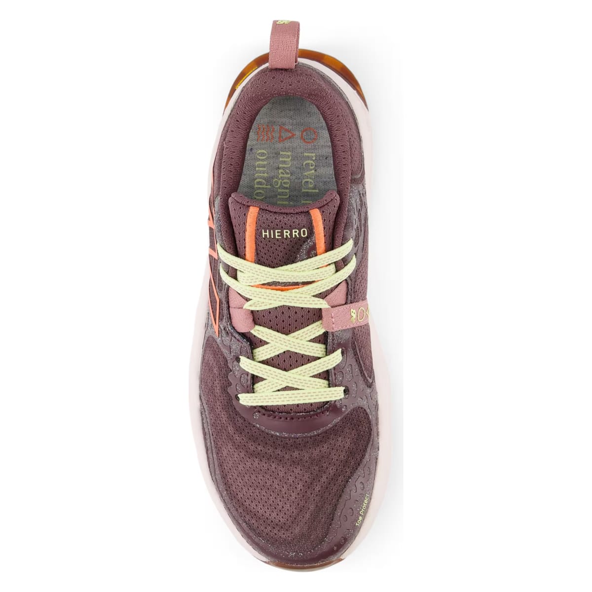 New Balance Fresh Foam X Hierro v8 Licorice Gulf Red Pink Granite (Women's)