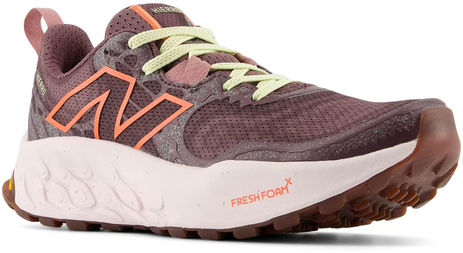 New Balance Fresh Foam X Hierro v8 Licorice Gulf Red Pink Granite (Women's)