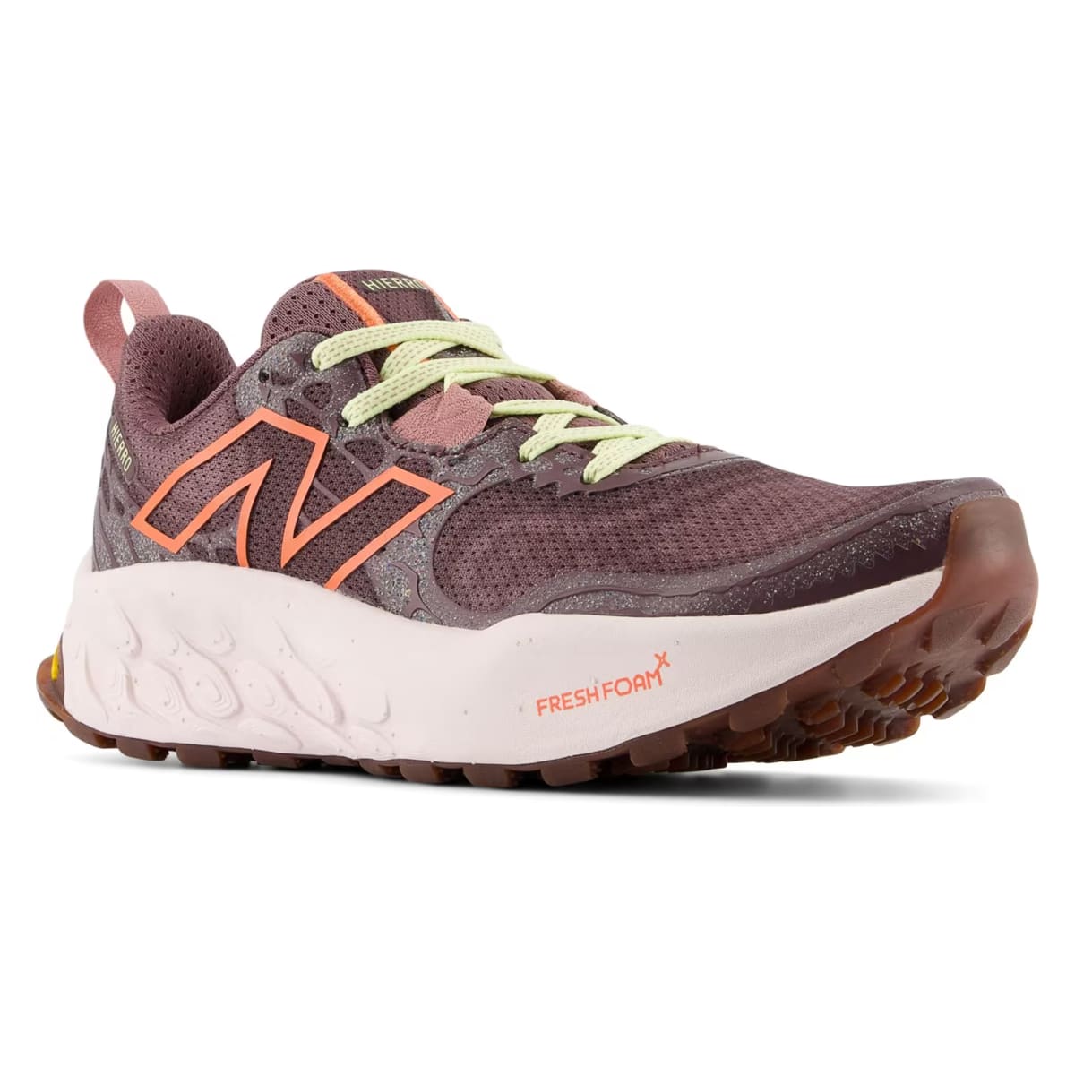 New Balance Fresh Foam X Hierro v8 Licorice Gulf Red Pink Granite (Women's)