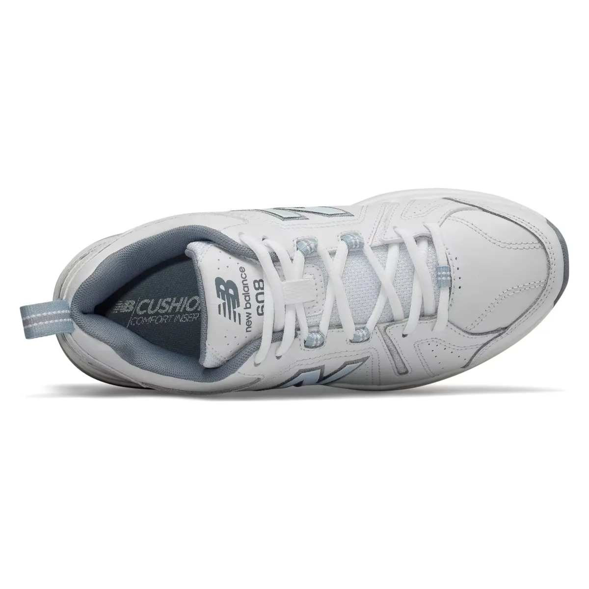 New Balance 608v5 White Light Blue (Women's)