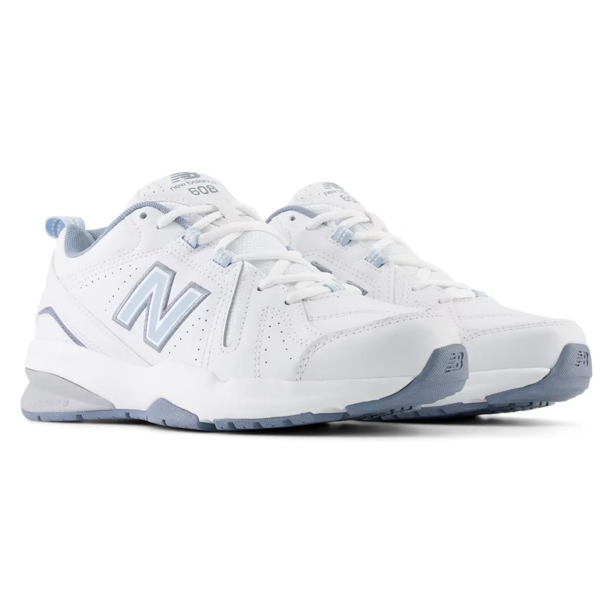 New Balance 608v5 White Light Blue (Women's)
