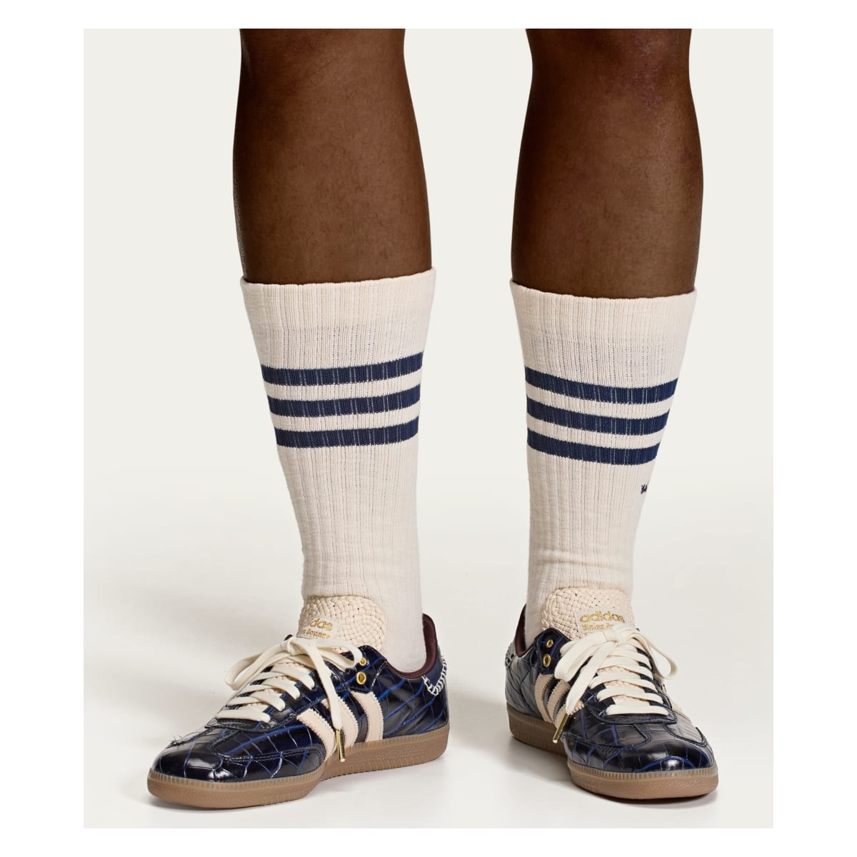 Wales Bonner x Adidas Samba "Collegiate Navy"