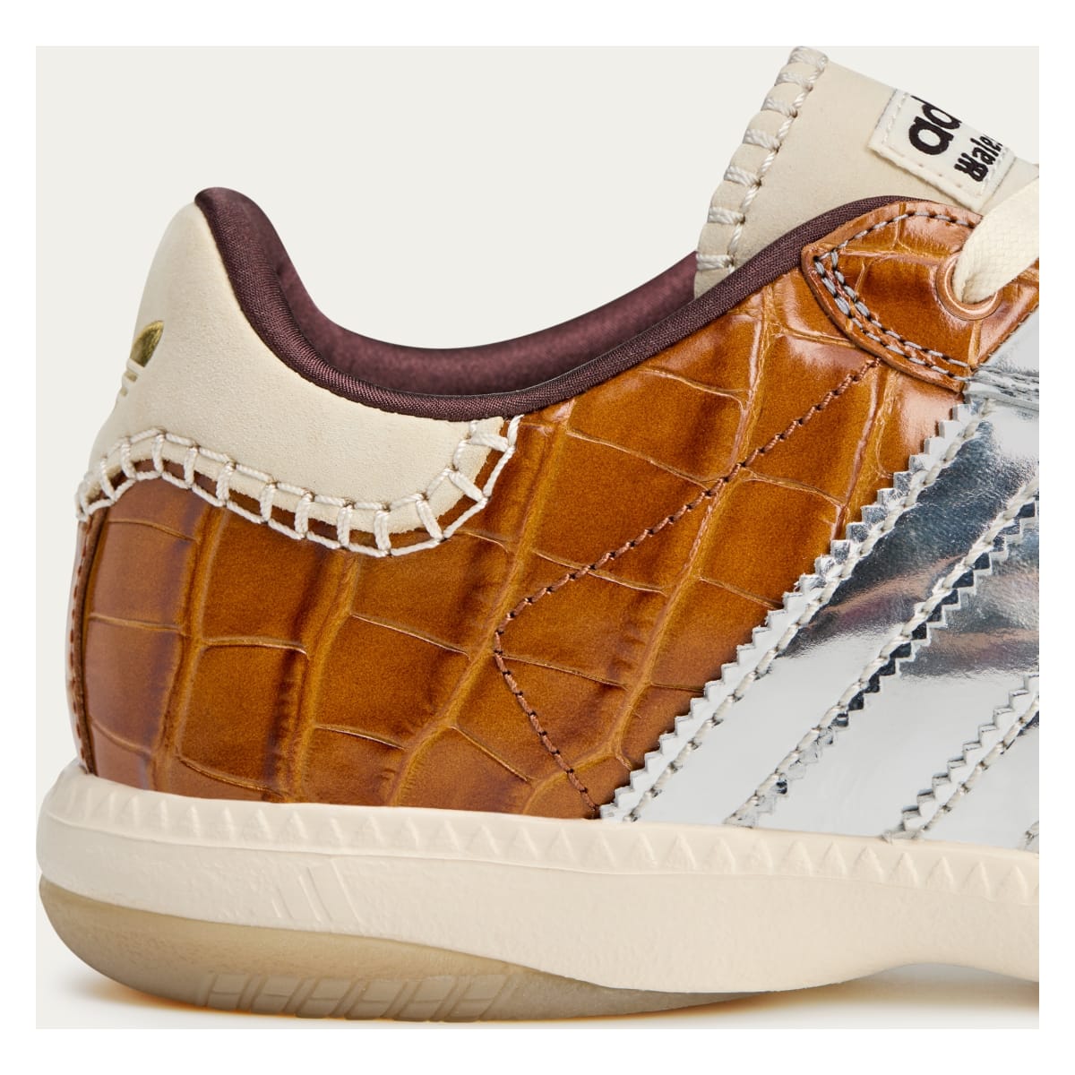 Wales Bonner x Adidas Samba Millennium "Silver Metallic"