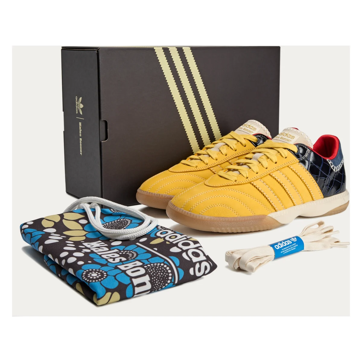 Wales Bonner x Adidas Samba Millennium "St Fade Gold"