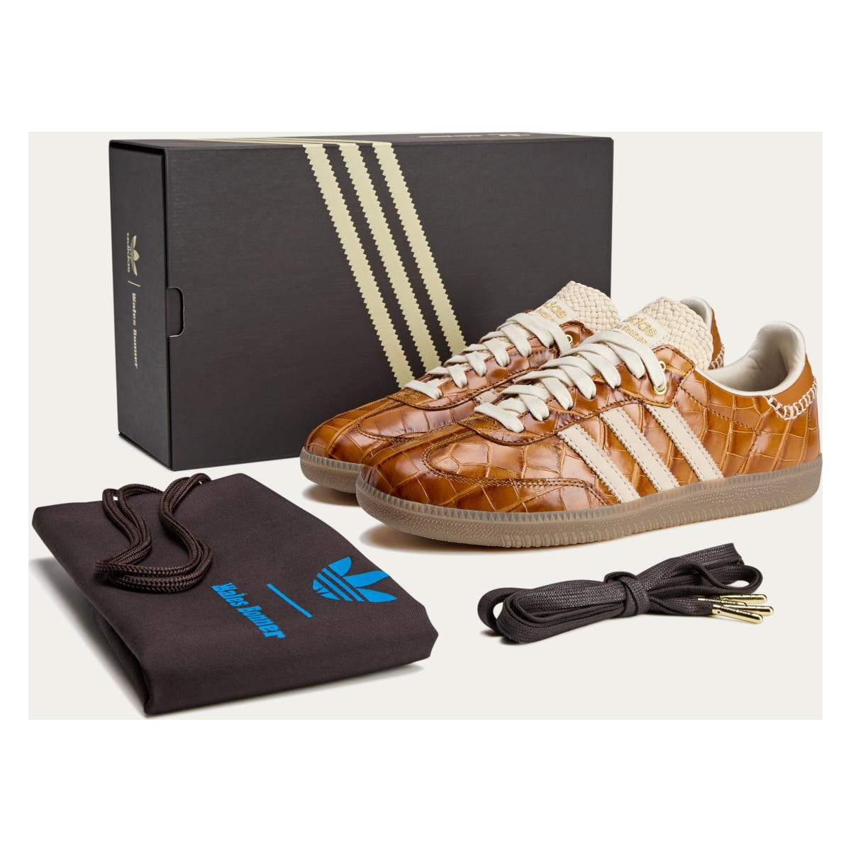 Wales Bonner x Adidas Samba "Night Brown"