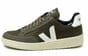 VEJA V-12 B-Mesh Sneakers - Men's Size 9 (EU 42) - Olive & White - Breathable & Vegan