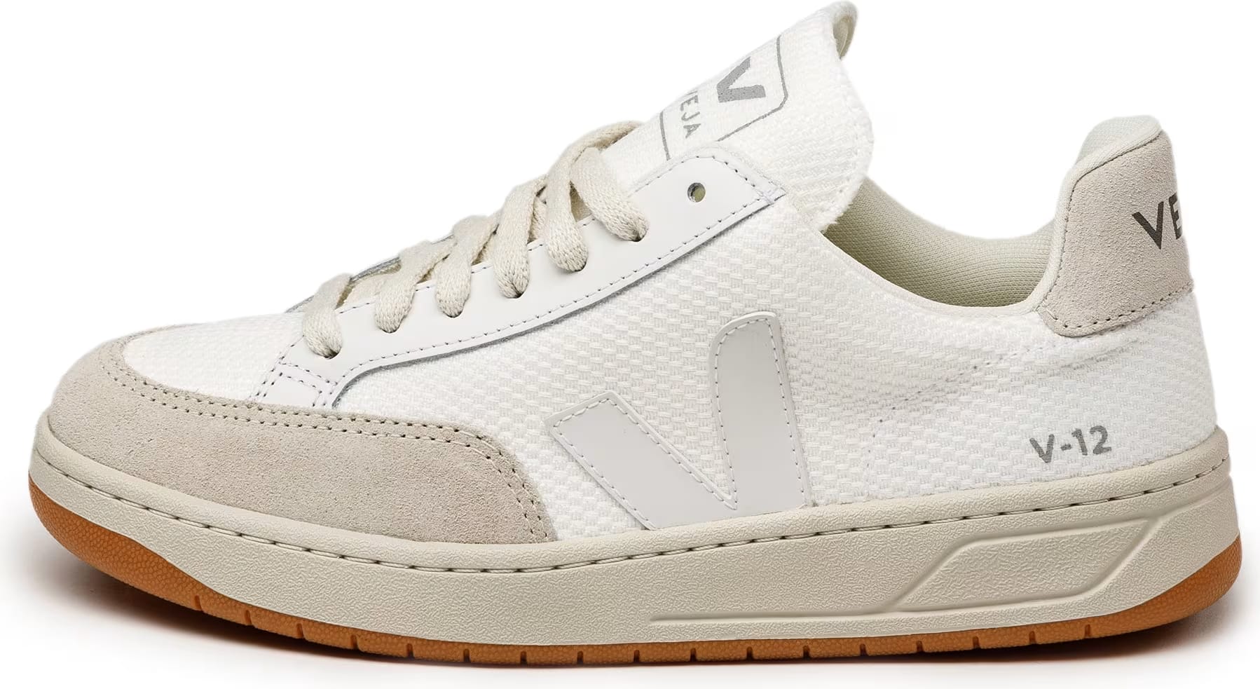 Veja V-12 B-Mesh White Natural