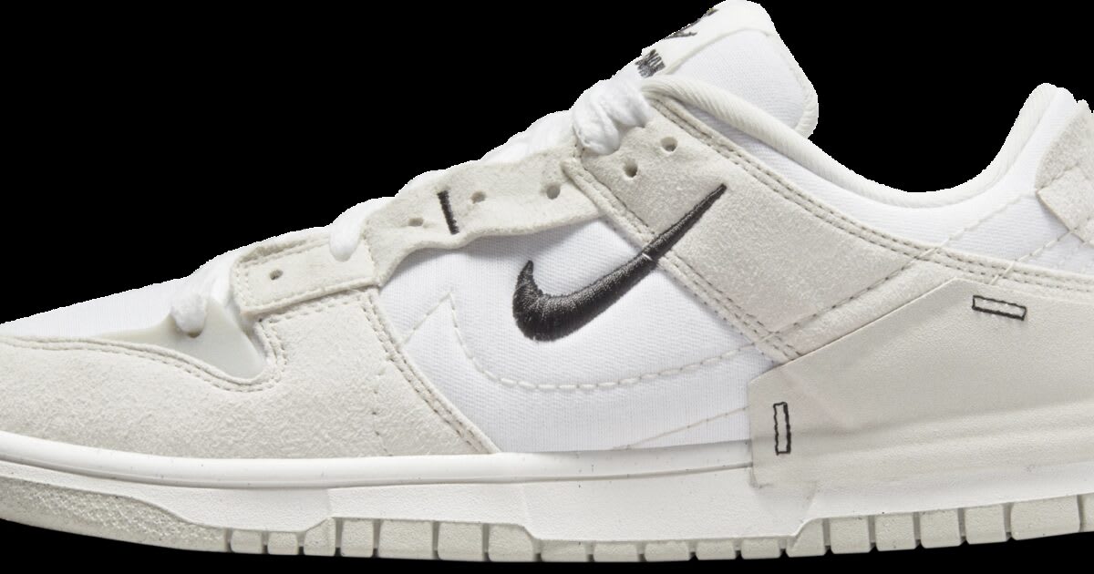 nike dunk low pale ivory black