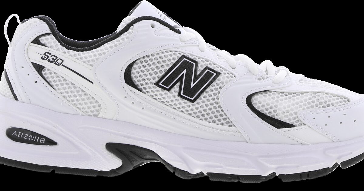 New Balance 530 White Black Details 