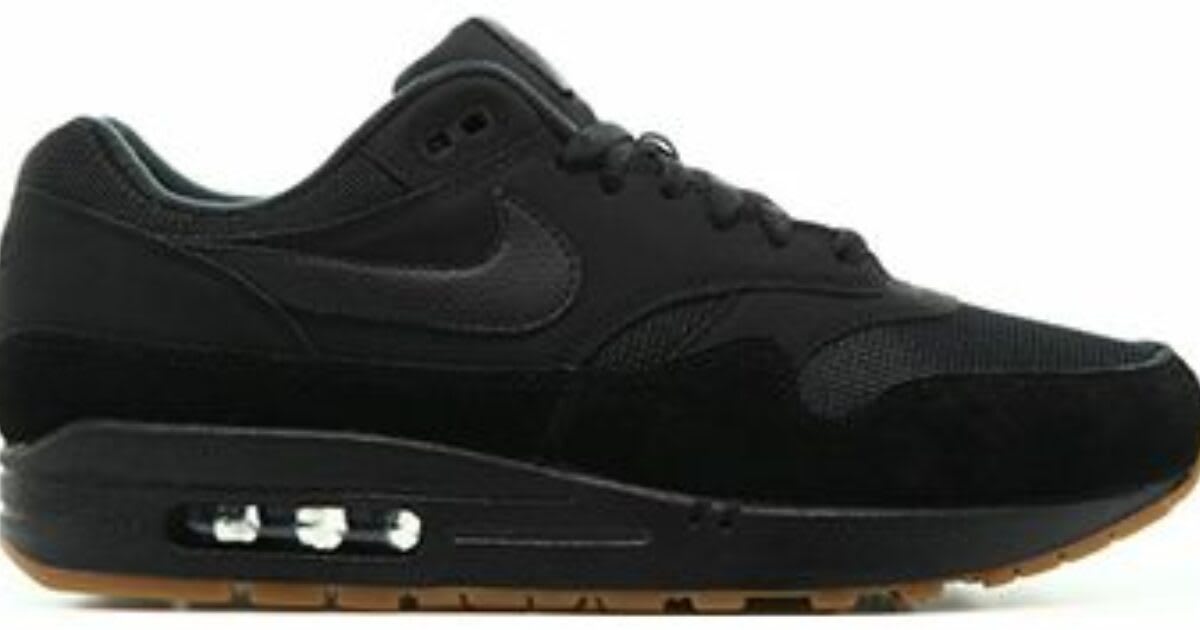 air max one black gum