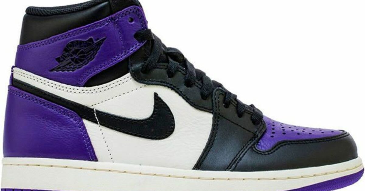 nike retro purple