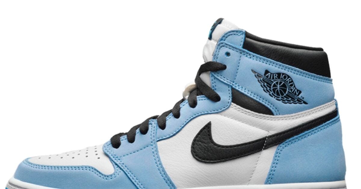 blue white jordan 1s