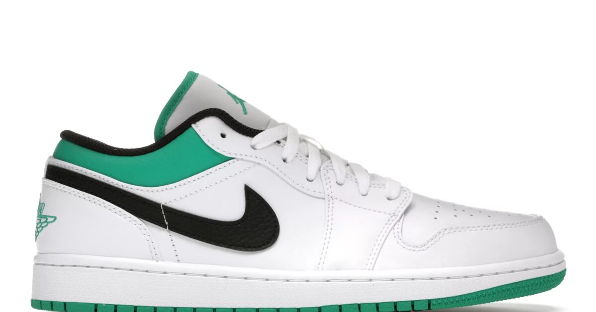 aj1 low lucky green