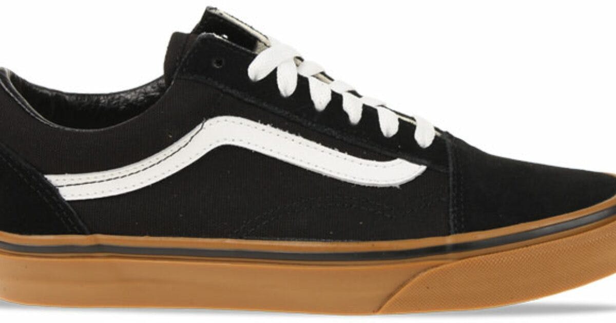 gum sole vans womens