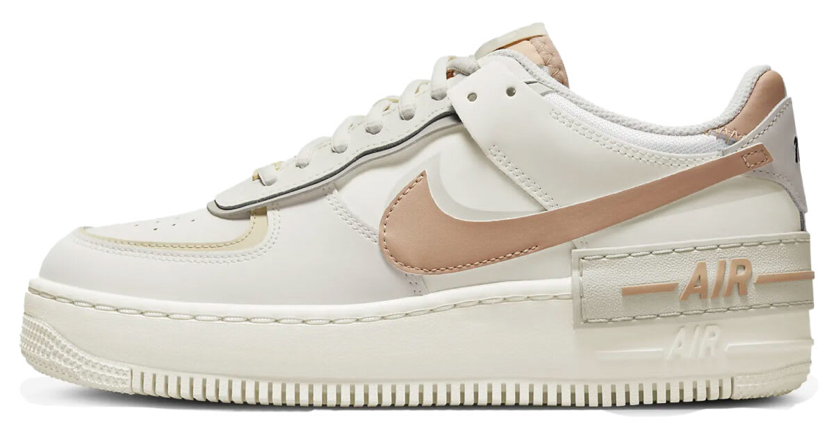 nike air force shadow wit zwart