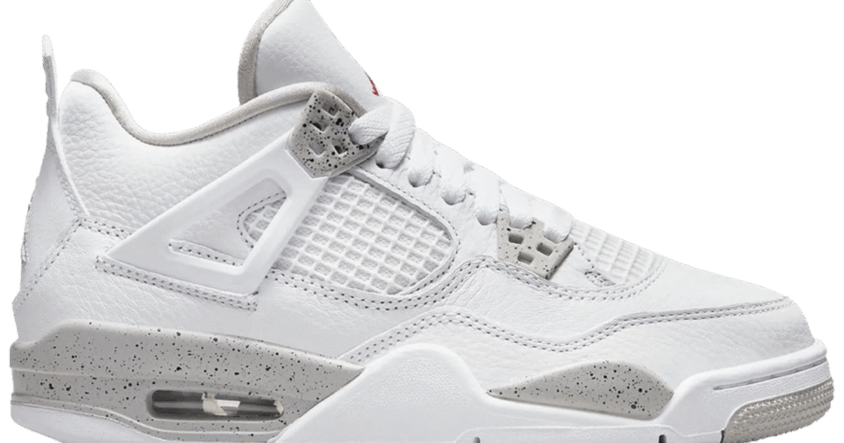 new jordan 4s white oreo