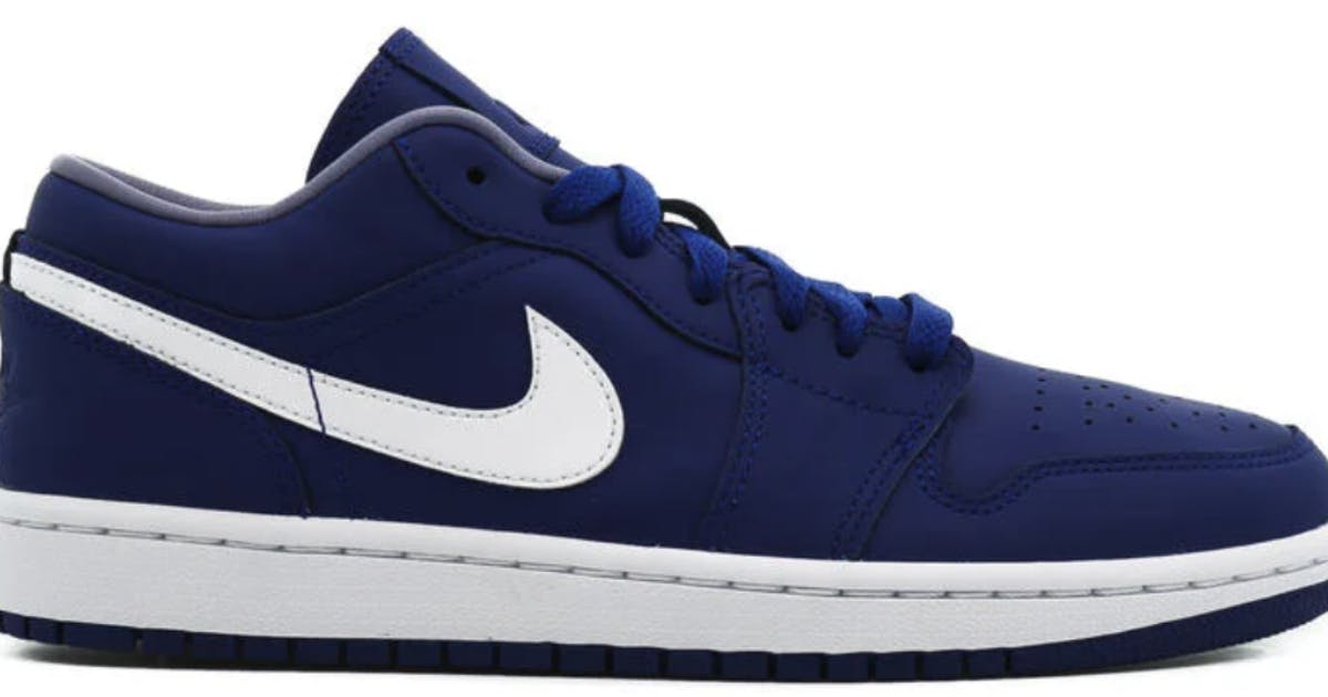 air jordan 1 low deep royal blue