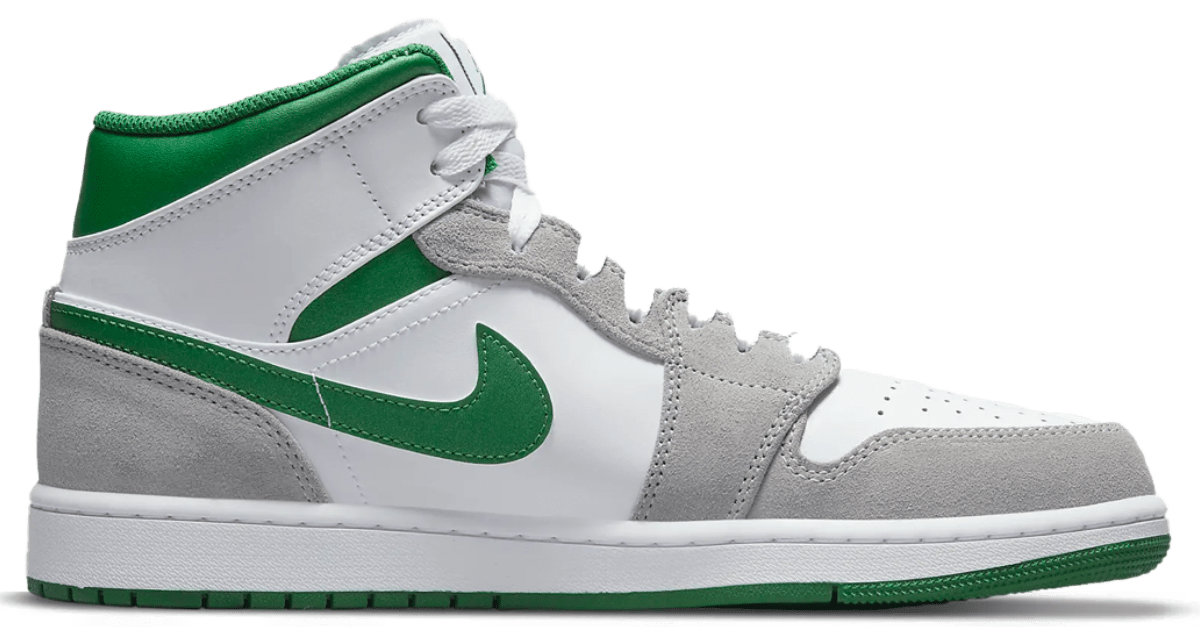 groene jordans low