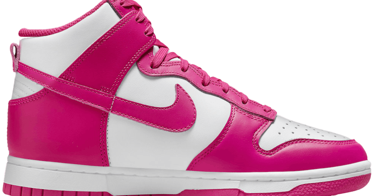 hot pink dunks