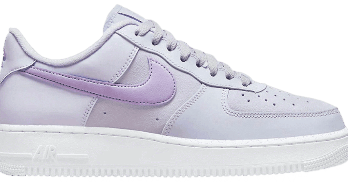 Nike Women's Air Force 1 '07 Essential Pure Violet/Lilac-White - DN5063-500  | Sneaker District