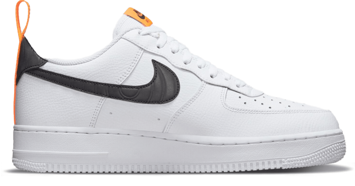 nike air force one orange swoosh