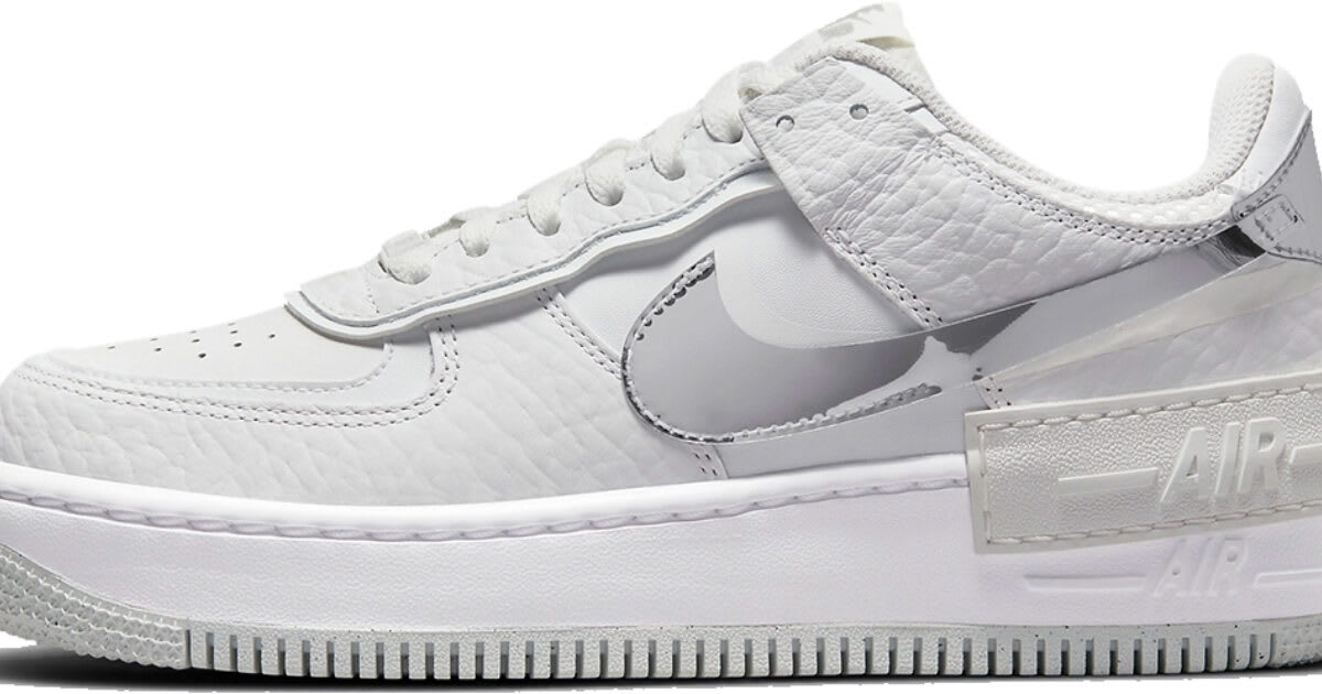 nike air force 1 shadow metallic