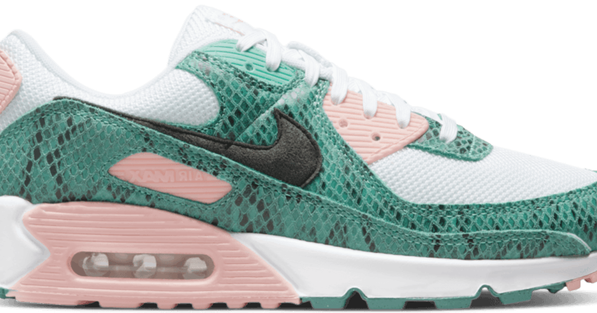 air max 90 green snake