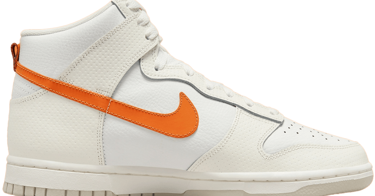 wmns nike dunk high orange